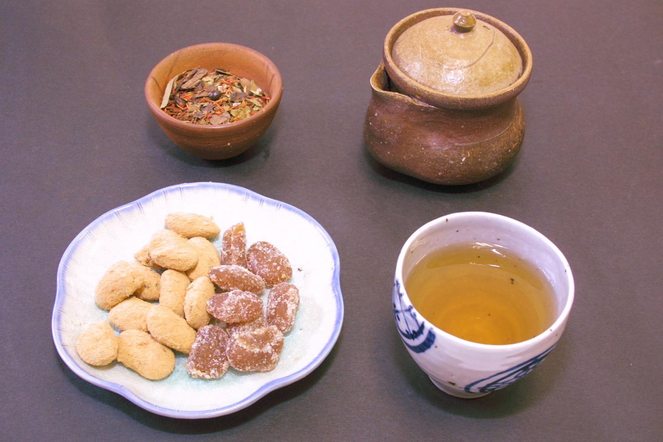 豆の大沢屋：お茶イメージ